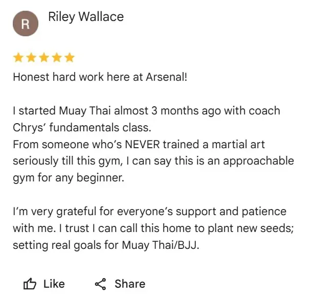Adult Muay Thai Classes Near Me in Huntsville | Arsenal Combat Sports Club
