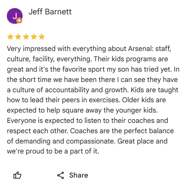 Martial Arts School Near Me in Huntsville | Arsenal Combat Sports Club