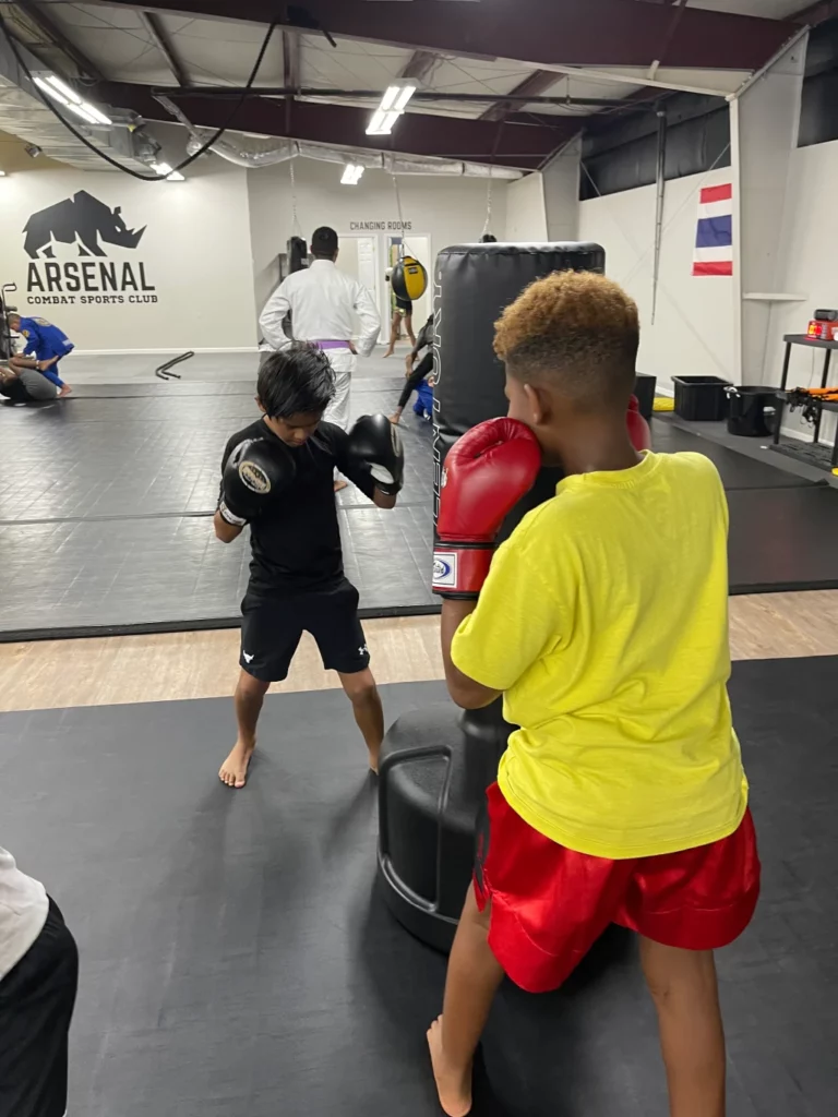 Kids Muay Thai lesson